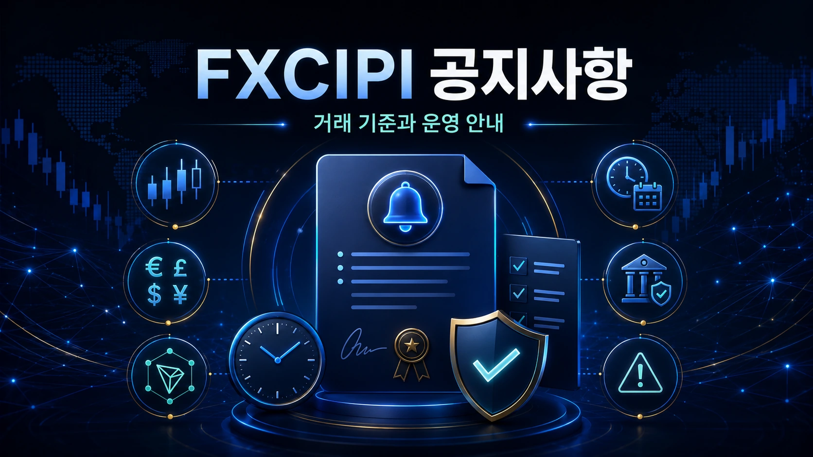 FXCIPI 공지사항 거래 기준과 운영 안내